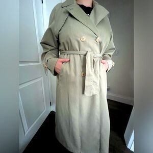 Vintage long line London Fog trench coat